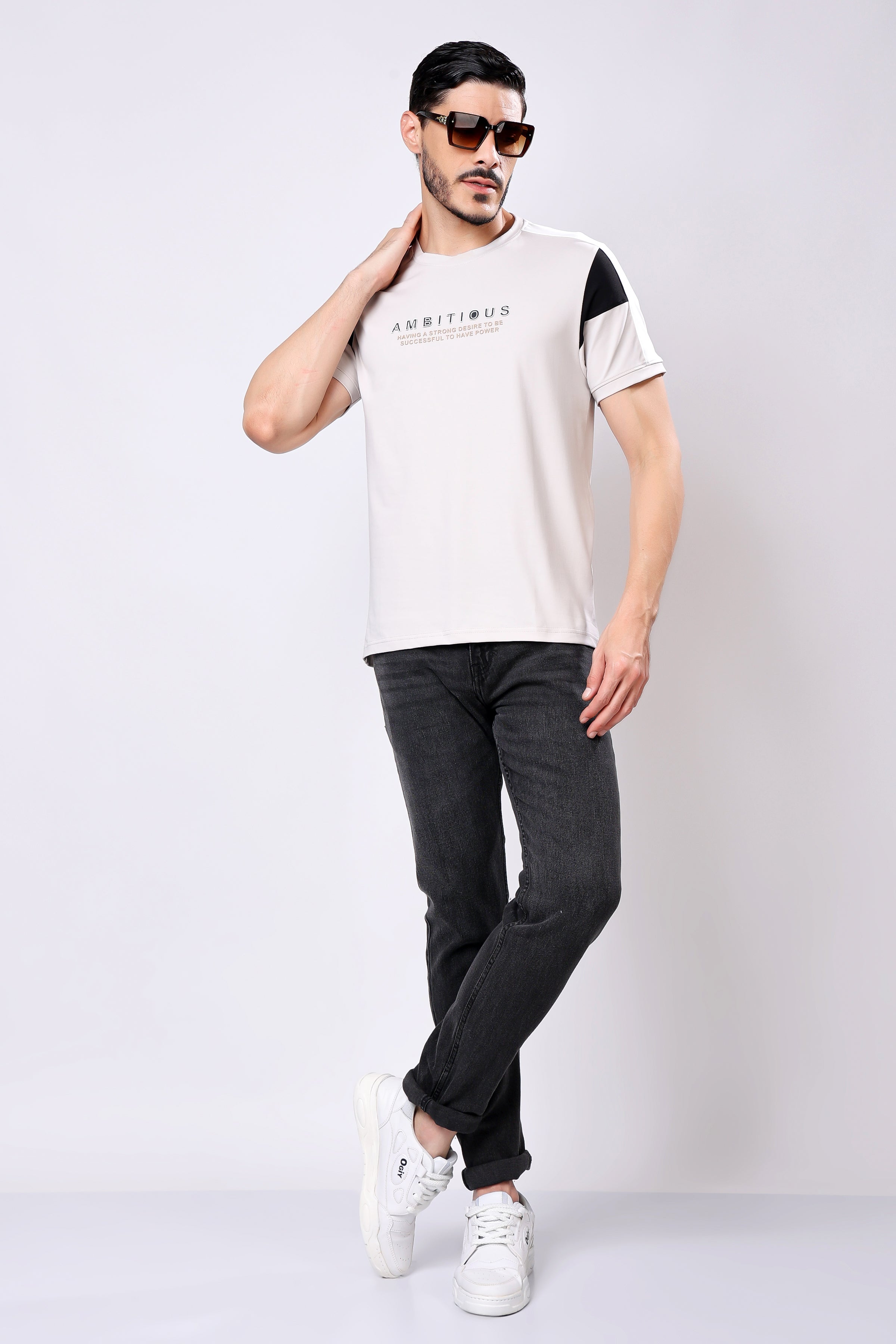 Stylox Slim Fit Casual Denim Jeans for Men - Colors: Grey, Dark Grey & Light Grey |