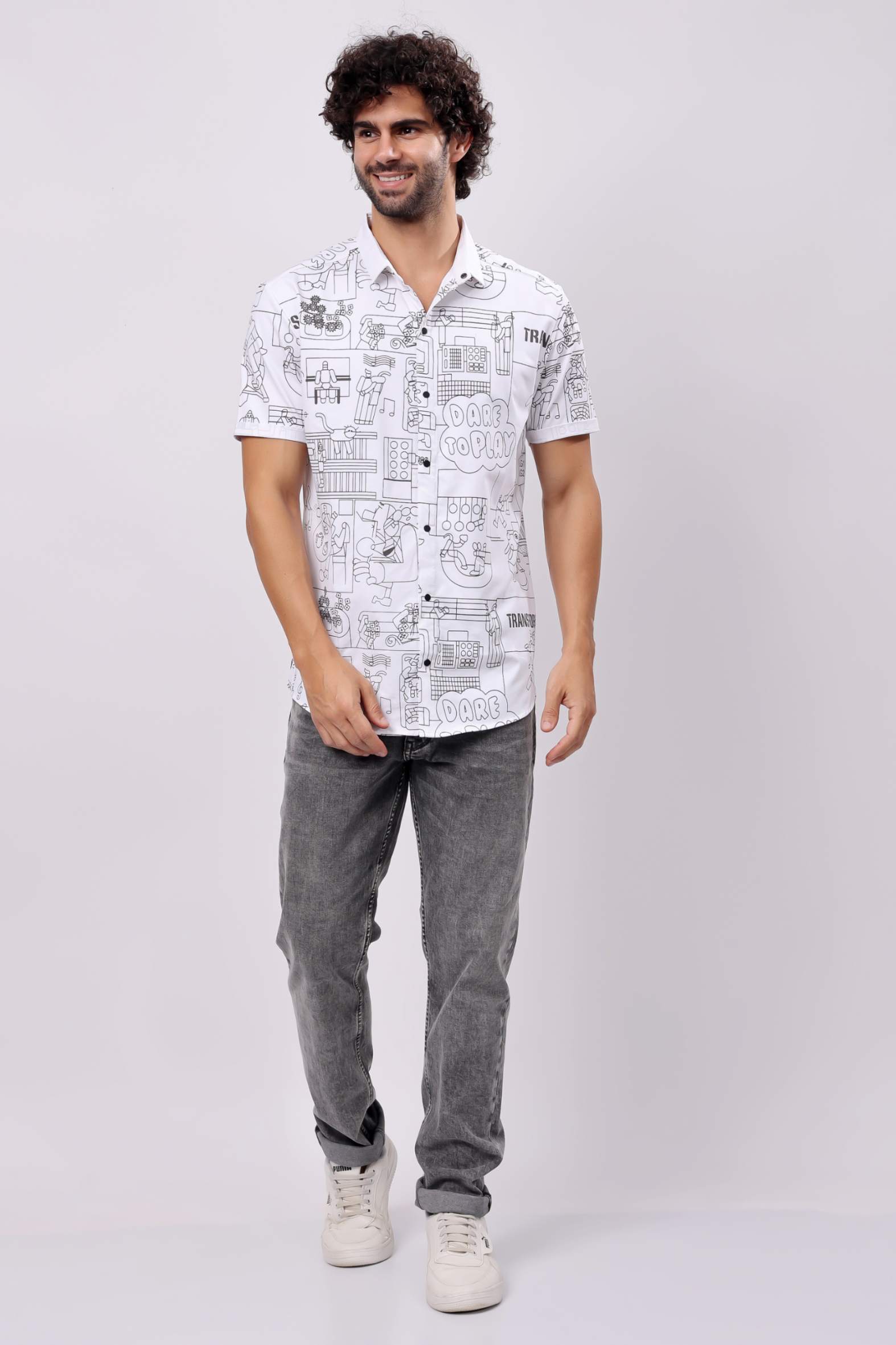 STYLOX OPEN SHIRT | Half Sleeves