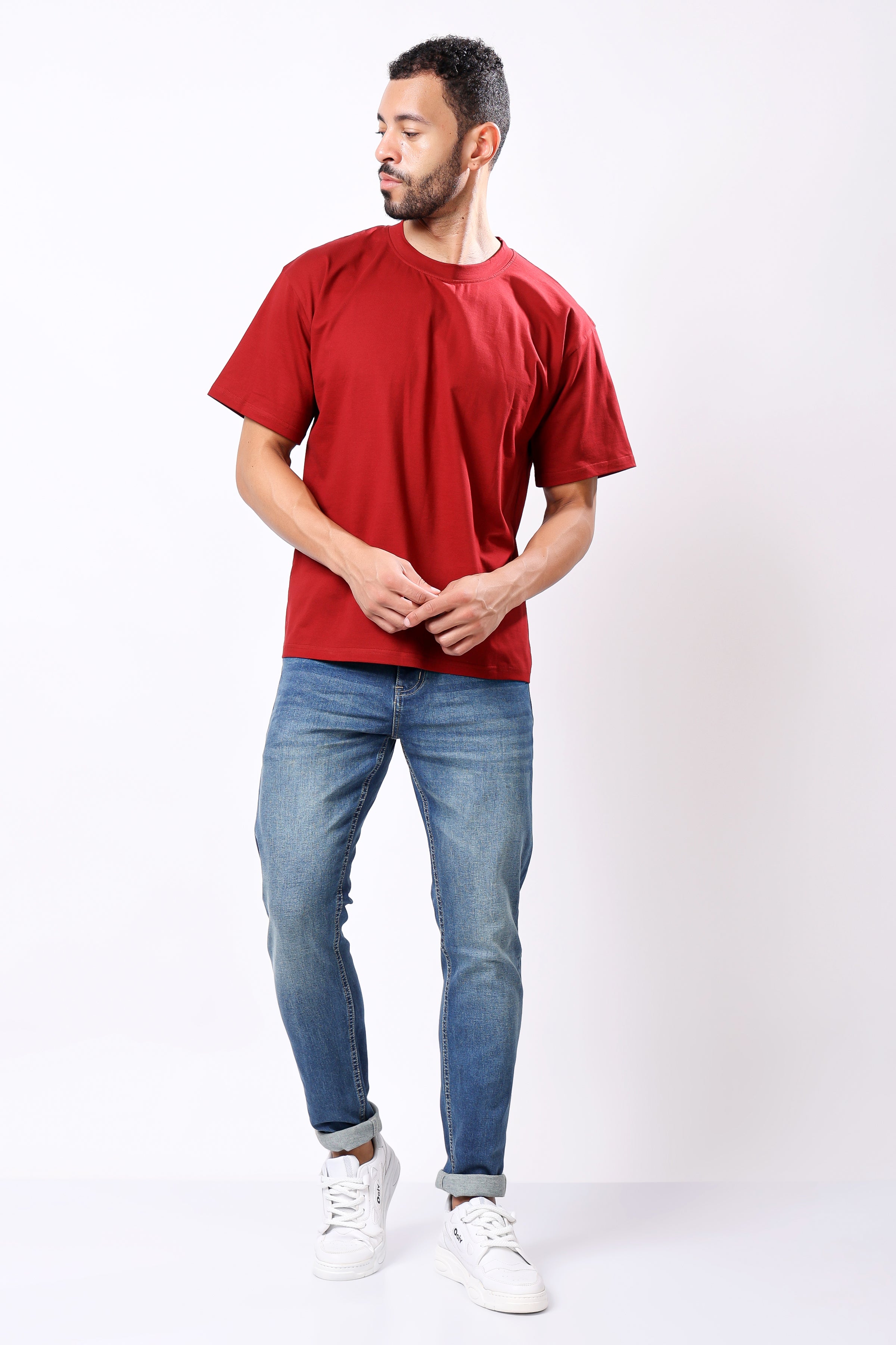 Stylox Slim Fit Denim Jeans - Dark Blue,