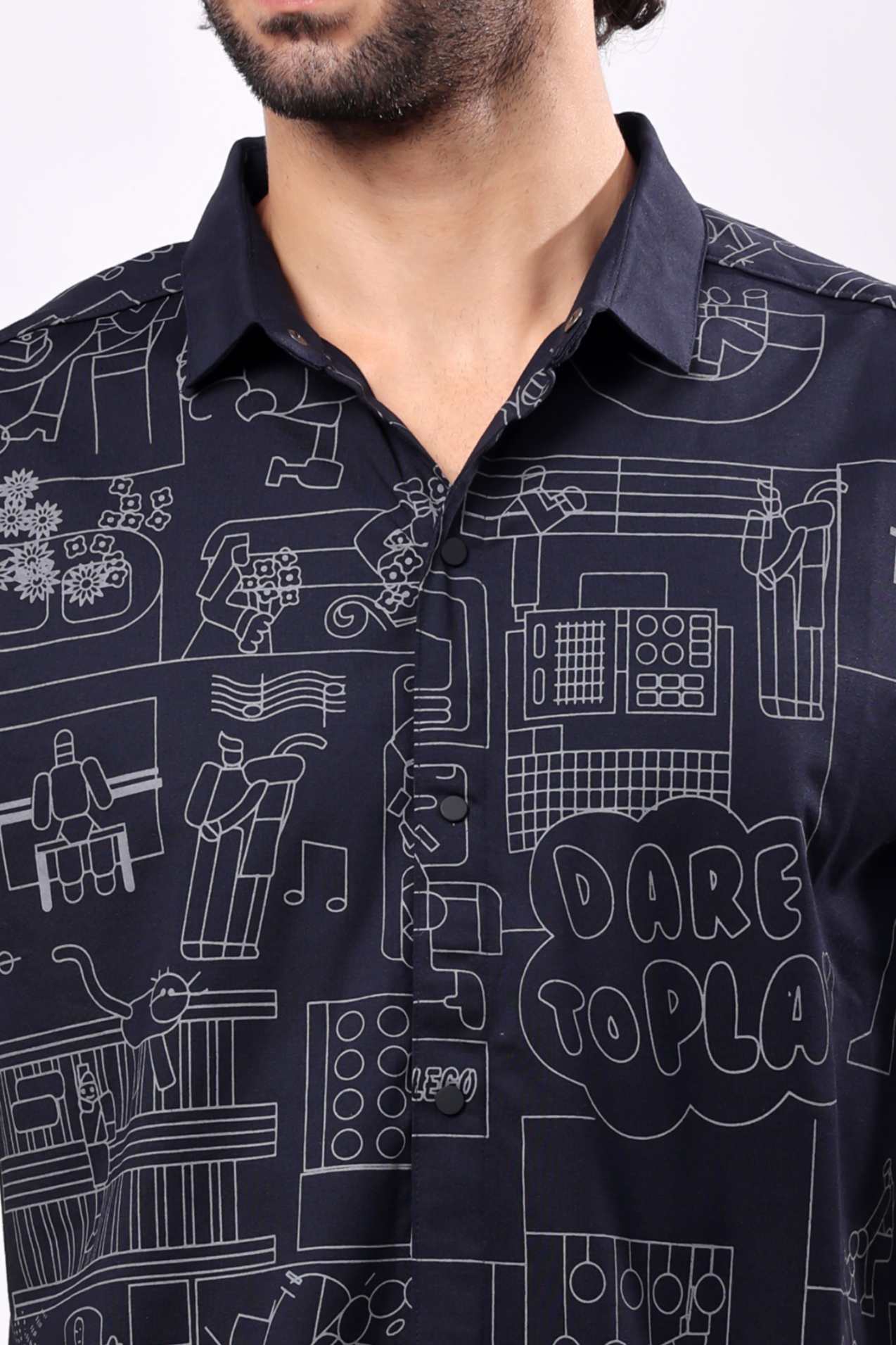 STYLOX OPEN SHIRT | Half Sleeves - Stylox