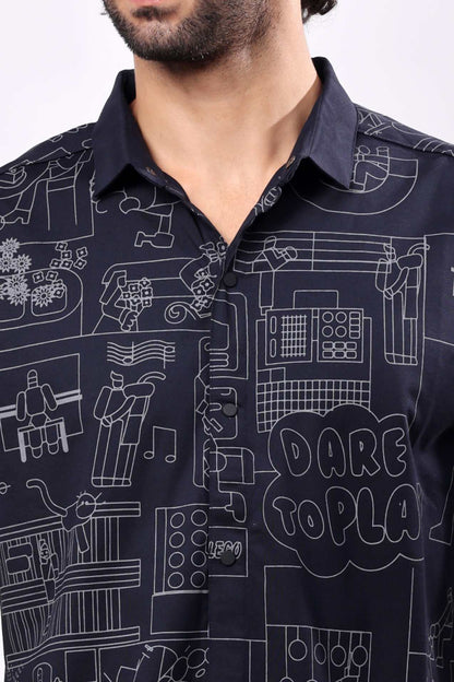 STYLOX OPEN SHIRT | Half Sleeves
