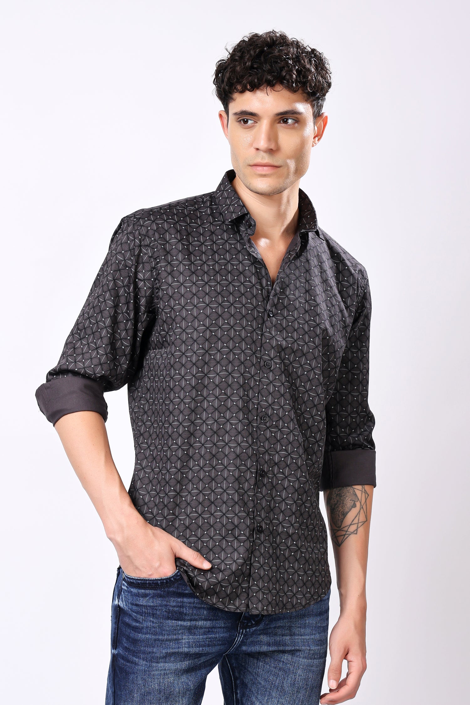 Stylox Printed Shirt For Men