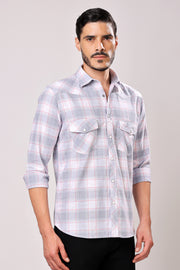 Stylox Men's Full Sleeve Casual Check Shirt