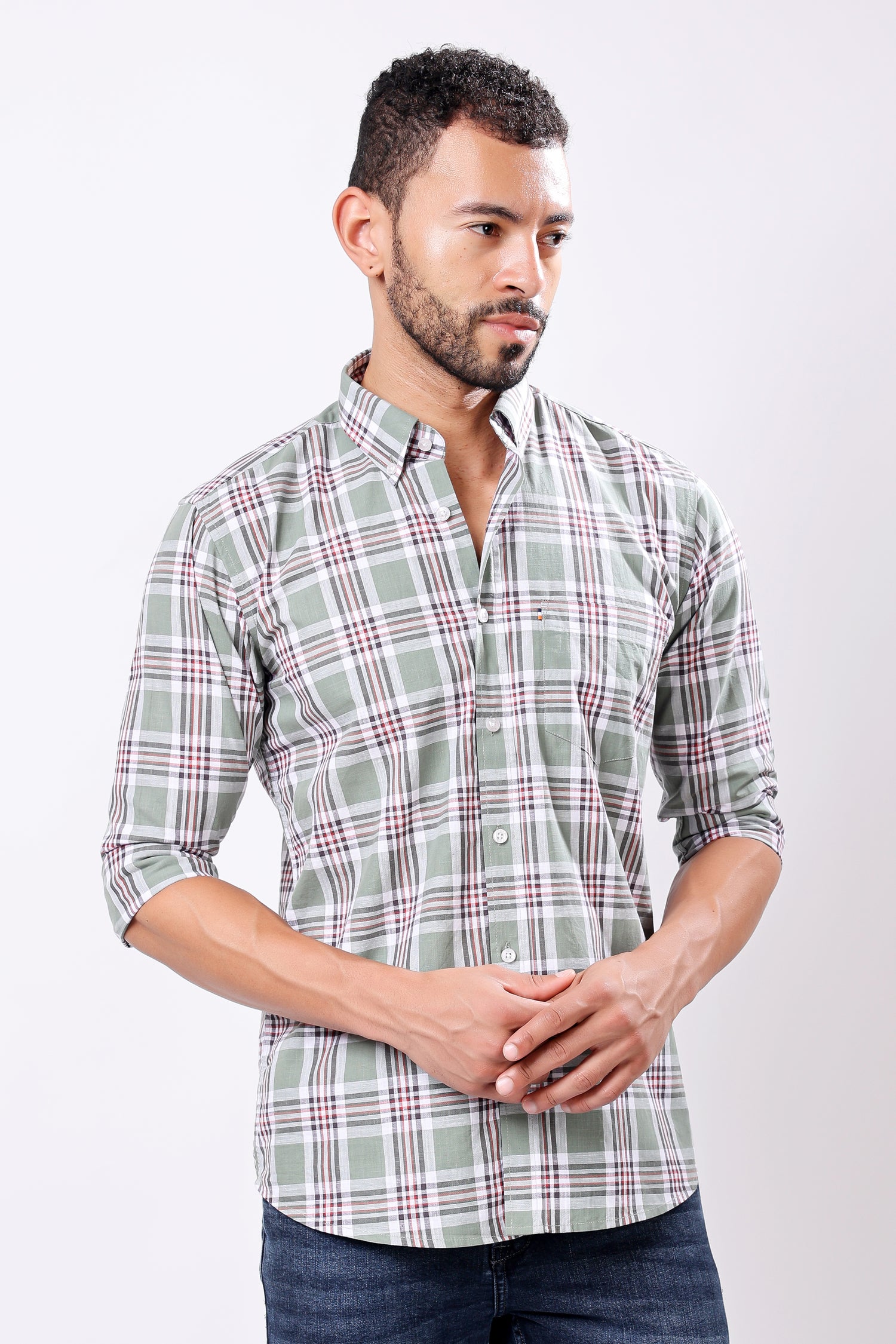 Stylox Full Sleeve Check Shirt