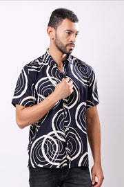 Stylox Half Sleeve Printed Casual Shirt