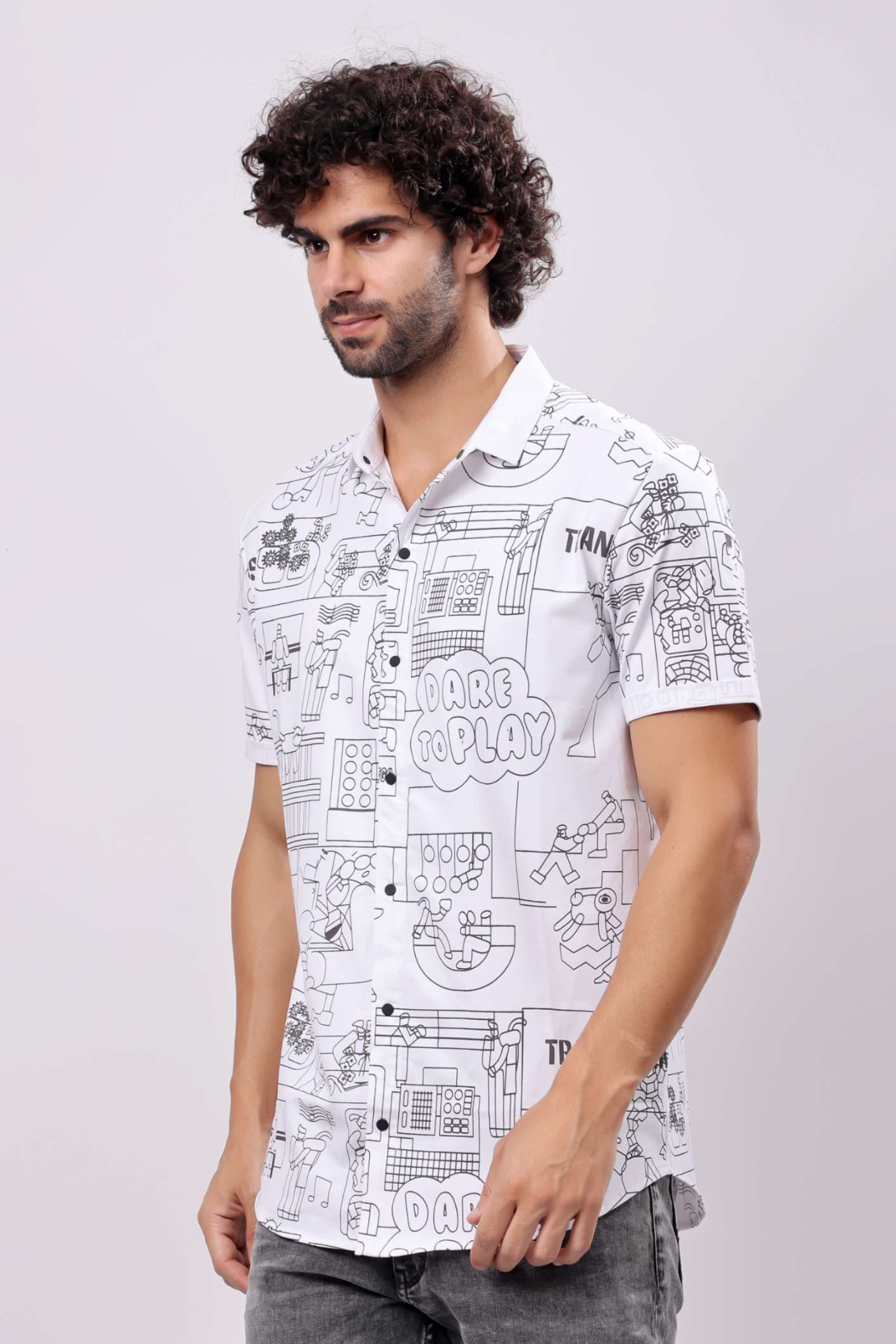 STYLOX OPEN SHIRT | Half Sleeves - Stylox
