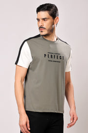 Stylox Men's Round Neck Casual Printed T-Shirt