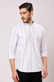 Stylox Men's Full Sleeve Casual Striped Shirt