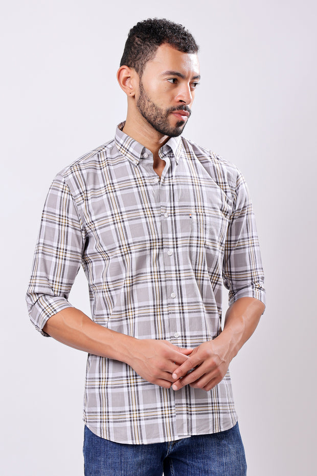 Stylox Full Sleeve Check Shirt