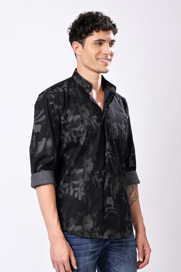 Stylox Printed Full Sleeve Casual Shirt For Men