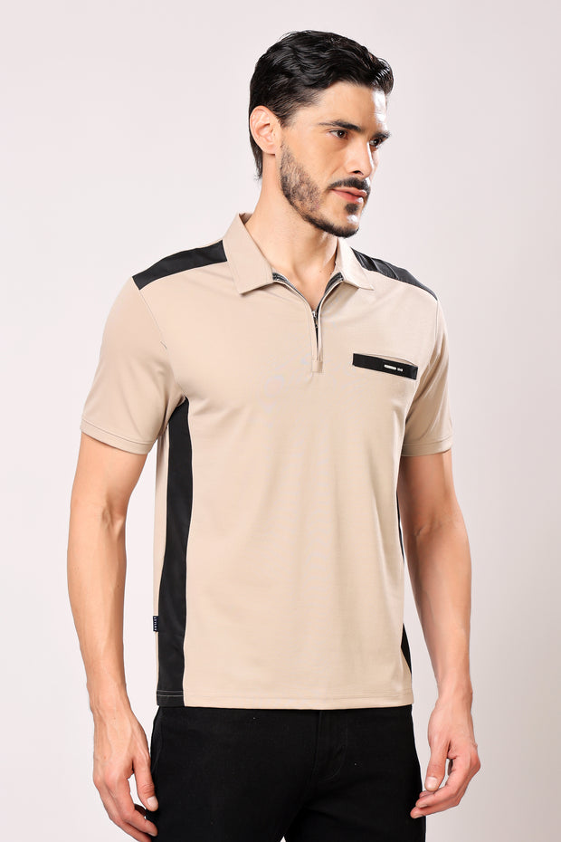 Stylox Polo Neck Casual T-Shirt For Men