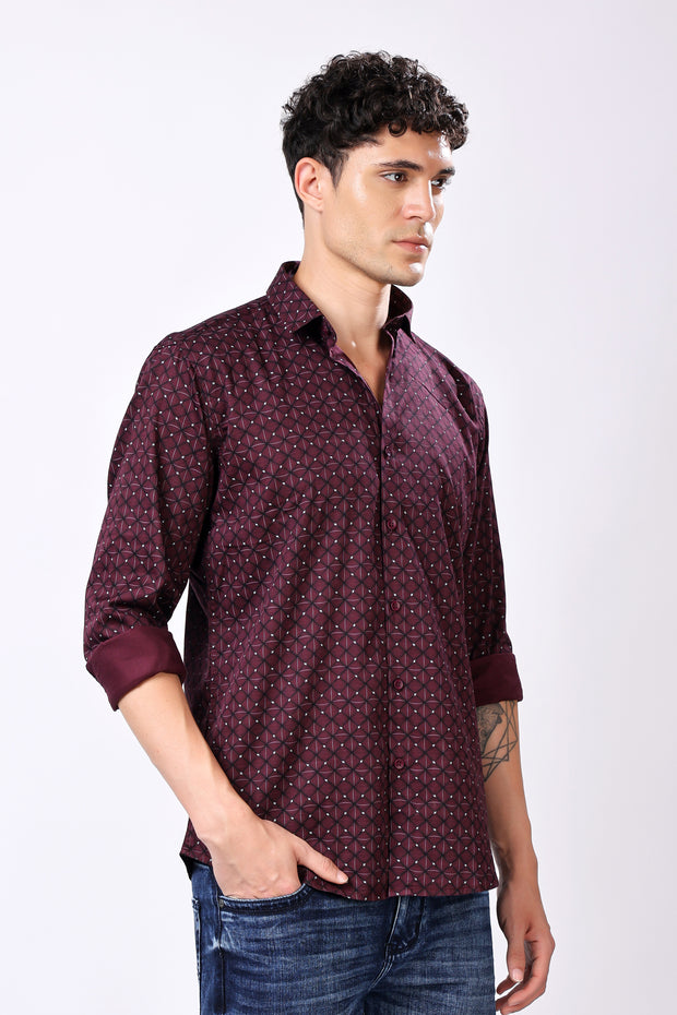 Stylox Printed Shirt For Men