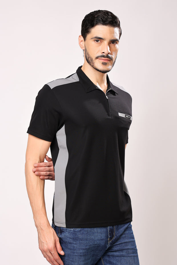 Stylox Polo Neck Casual T-Shirt For Men