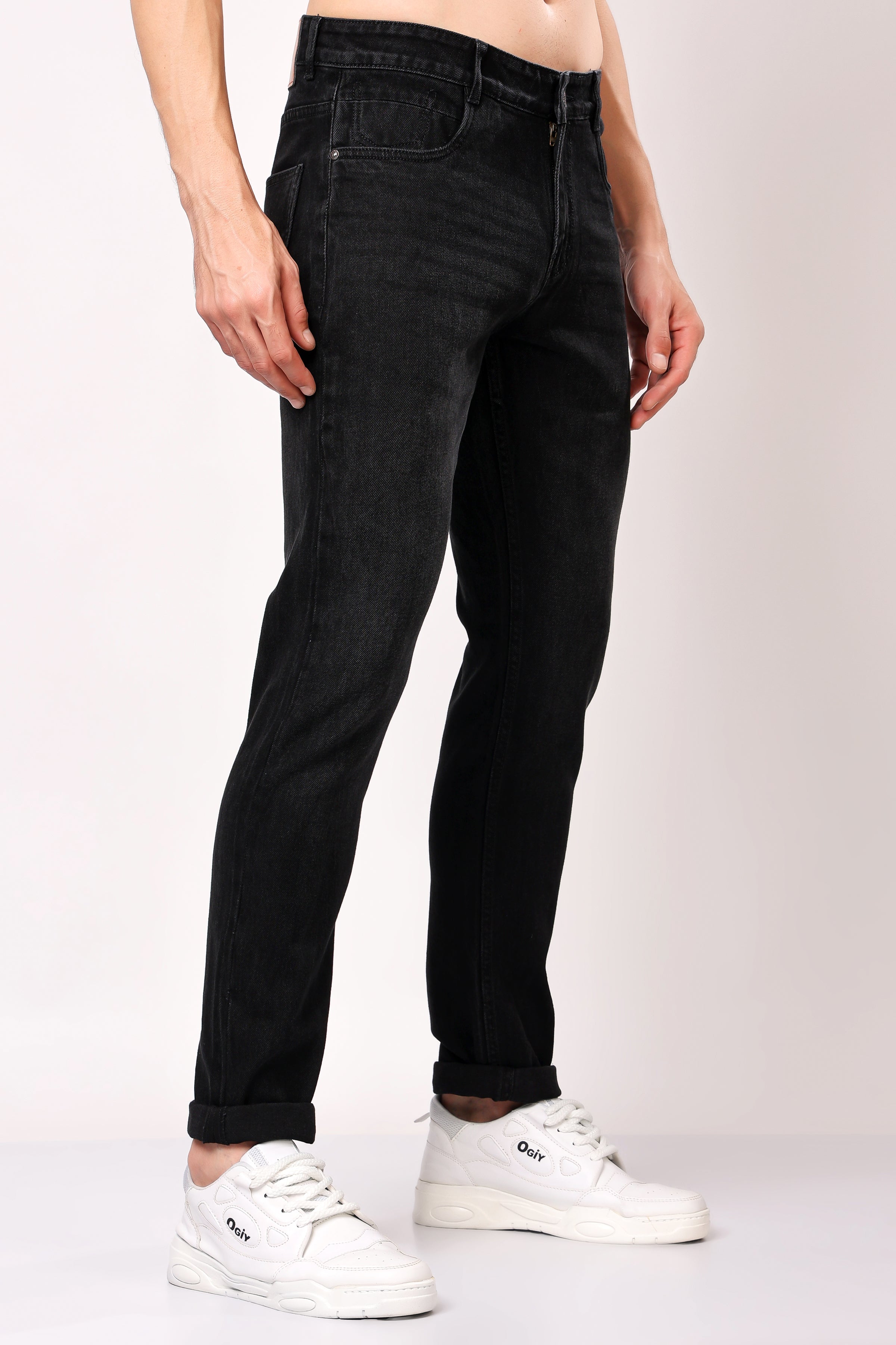Stylox Slim Fit Casual Denim Jeans for Men - Colors: Grey, Dark Grey & Light Grey |