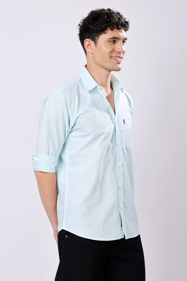 STYLOX Full Sleeve Striped Casual Shirt