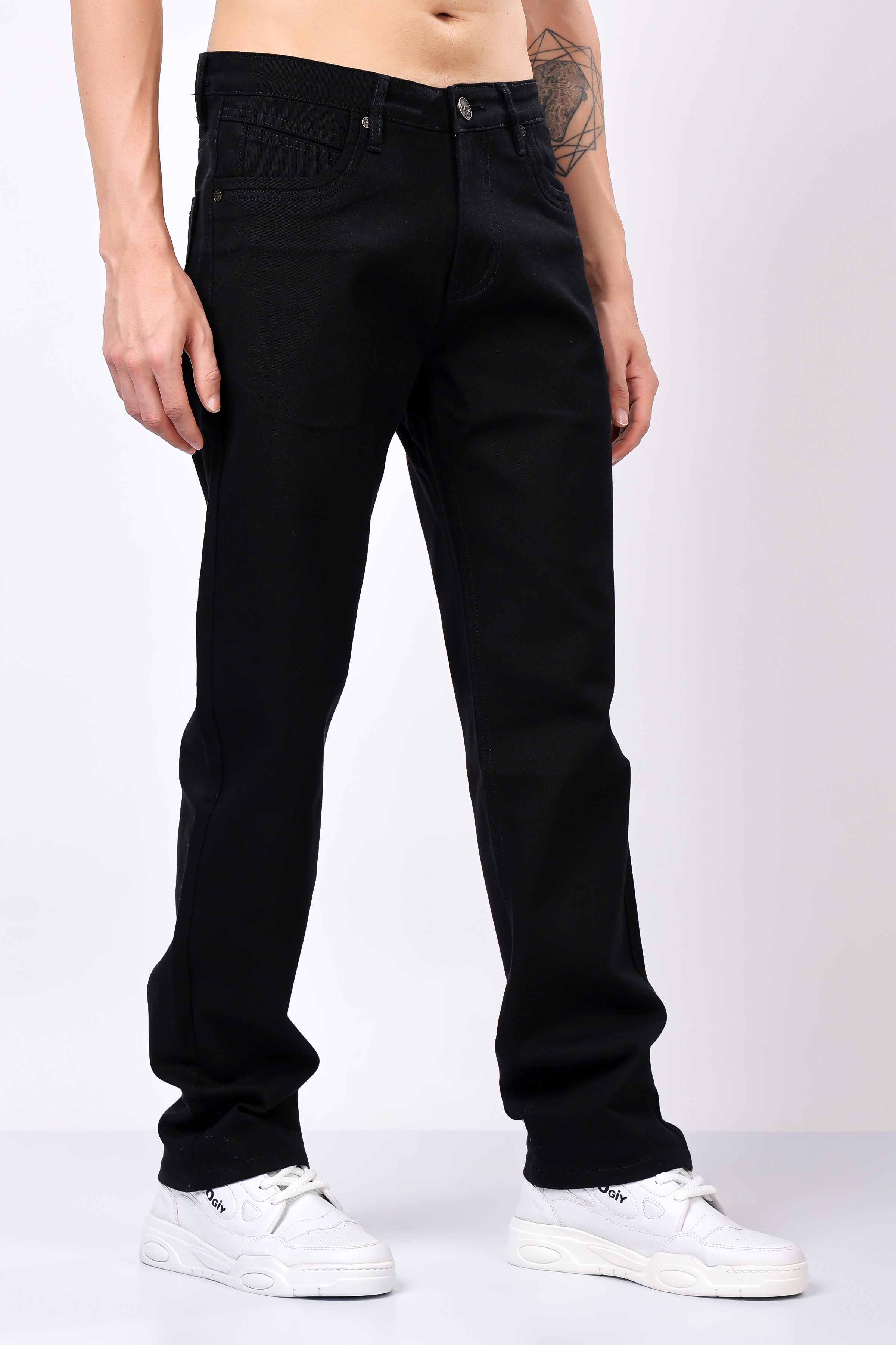Stylox Men's Comfort Fit Denim Jeans - Stylox