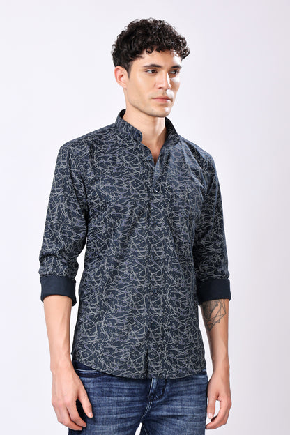 STYLOX FULL SLEEVE PRINTED CASUAL SHIRT