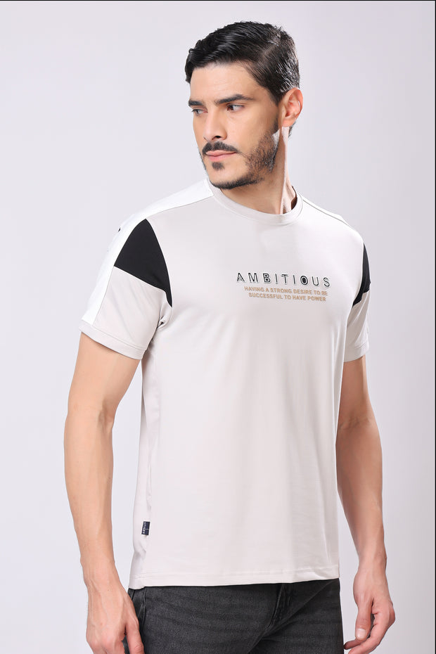 Stylox Men's Round Neck Casual Printed T-Shirt