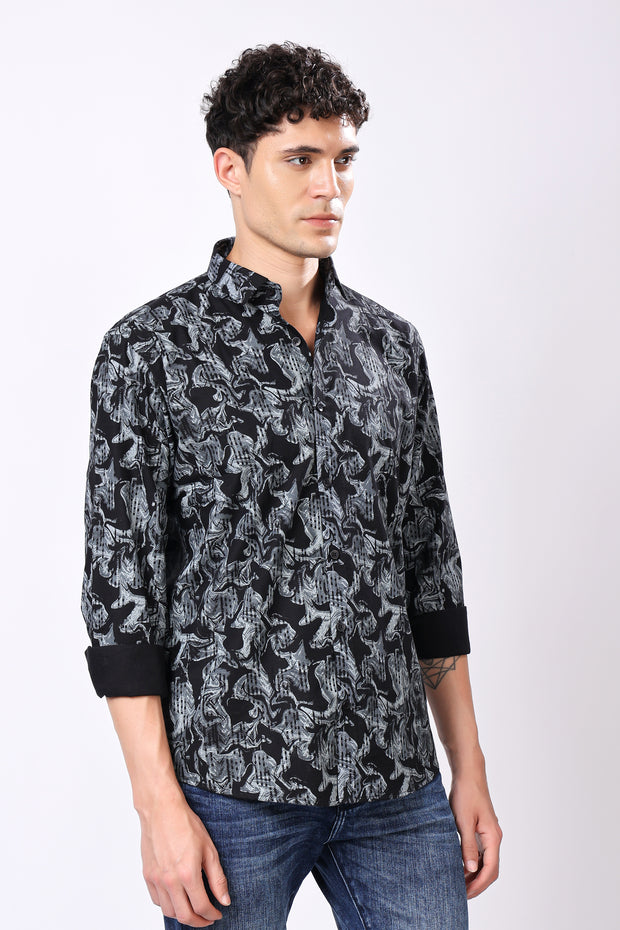 STYLOX Printed Full Sleeve Casual Shirt