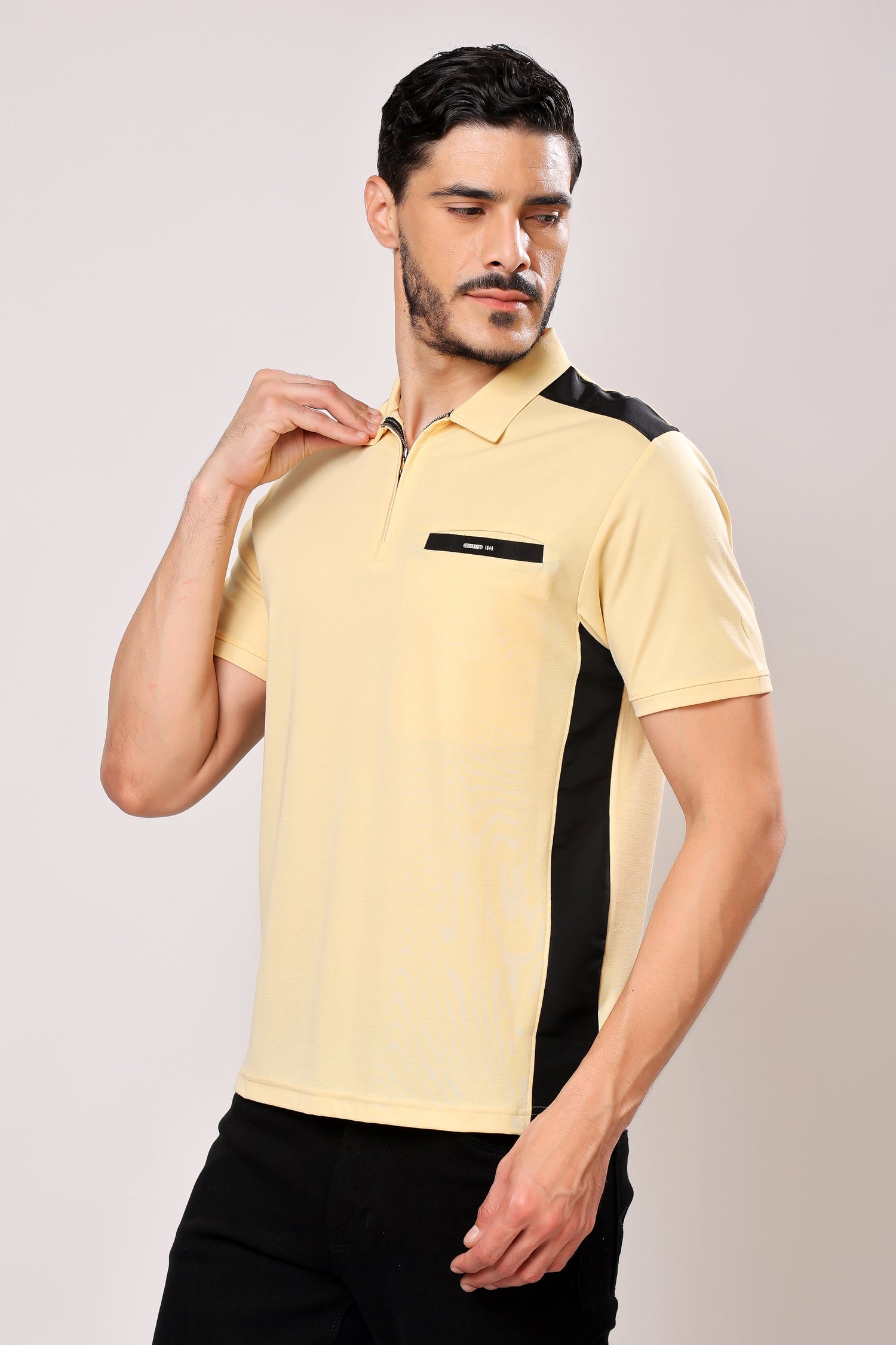 Stylox Polo Neck Casual T-Shirt For Men