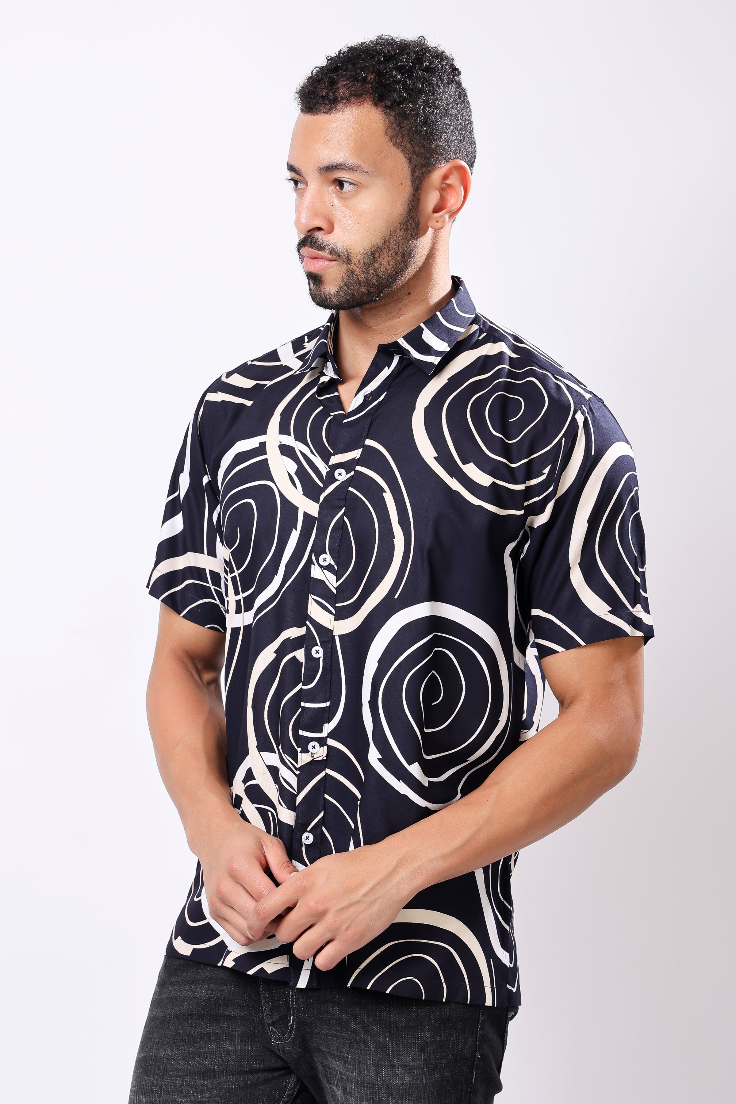 Stylox Half Sleeve Printed Casual Shirt - Stylox