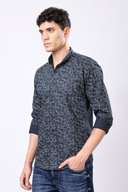 STYLOX FULL SLEEVE PRINTED CASUAL SHIRT