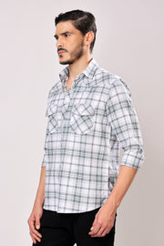 Stylox Men's Full Sleeve Casual Check Shirt