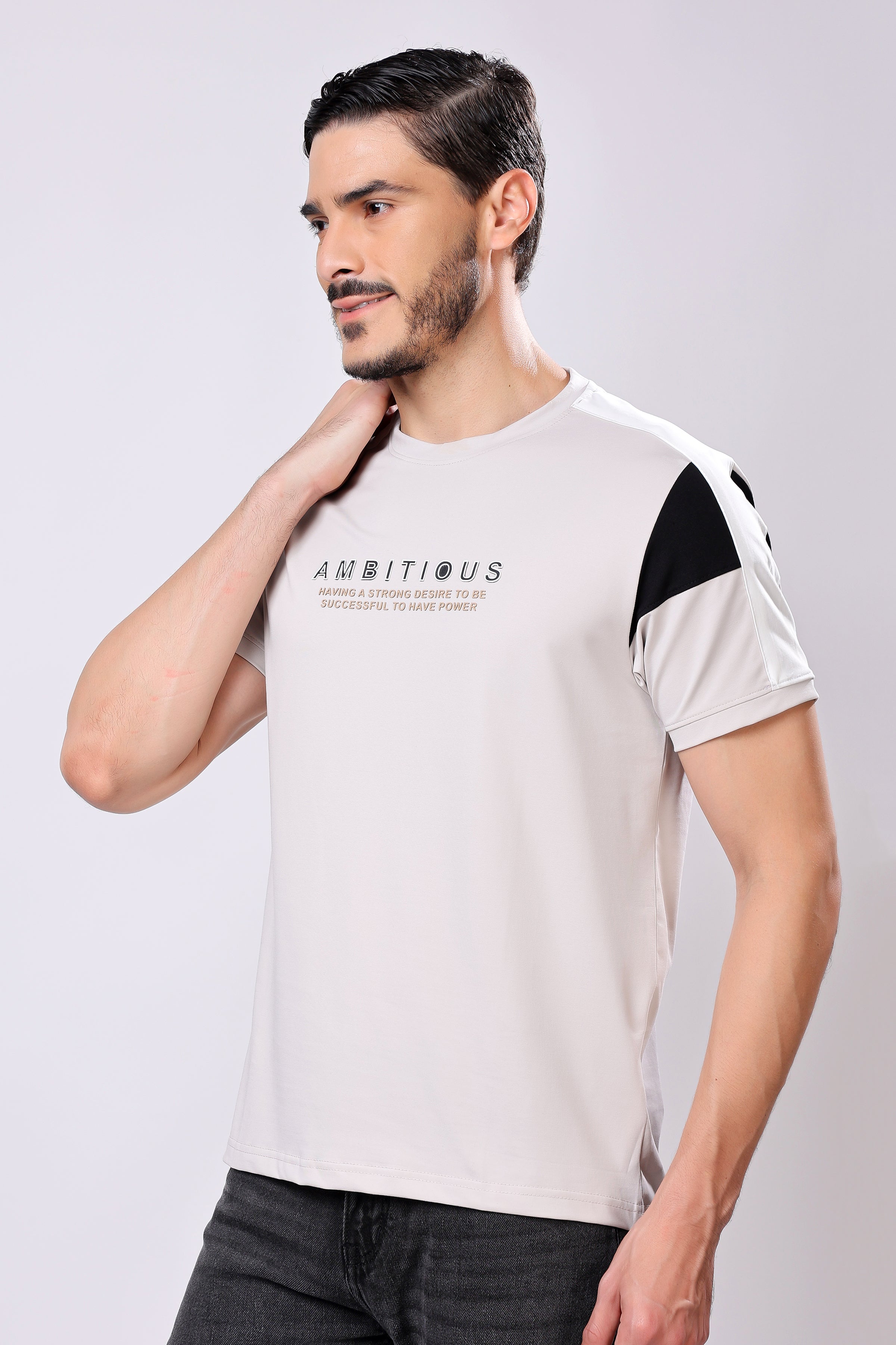 Stylox Men's Round Neck Casual Printed T-Shirt - Stylox