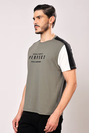 Stylox Men's Round Neck Casual Printed T-Shirt