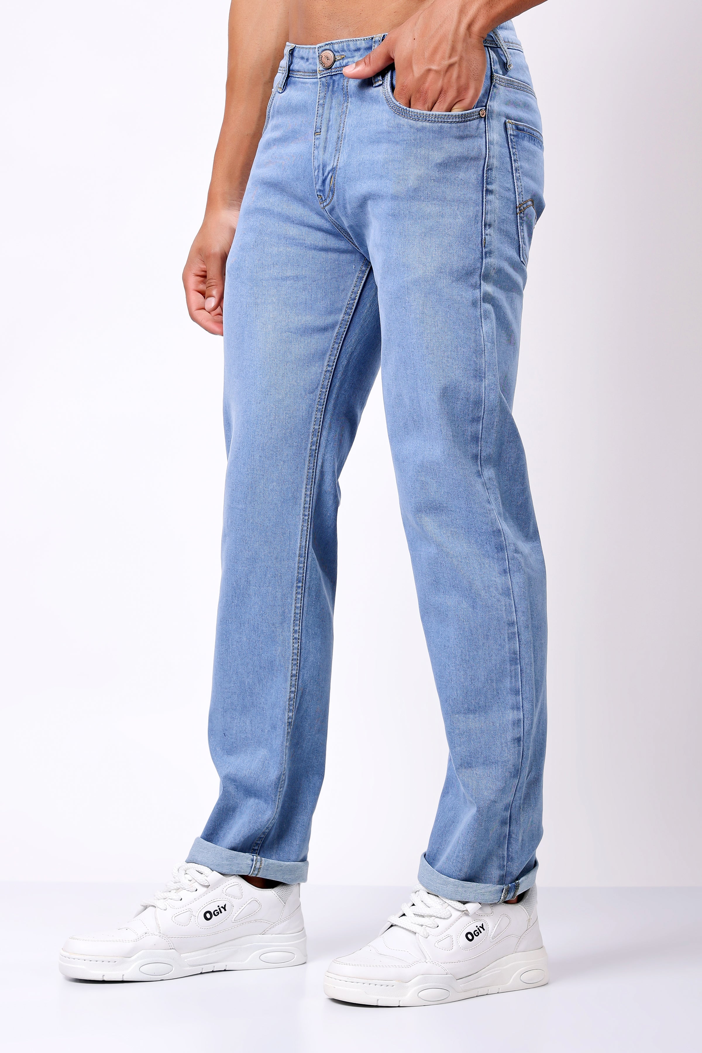 Stylox Comfort Fit Denim Jeans for Men's - Stylox