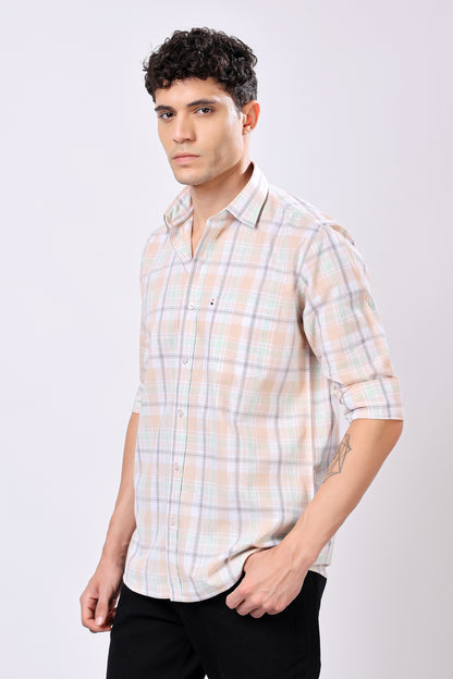 Stylox Check Full Sleeve Casual Shirt