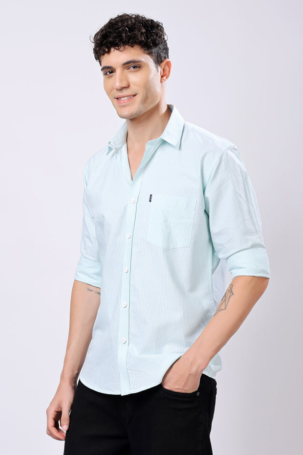 STYLOX Full Sleeve Striped Casual Shirt