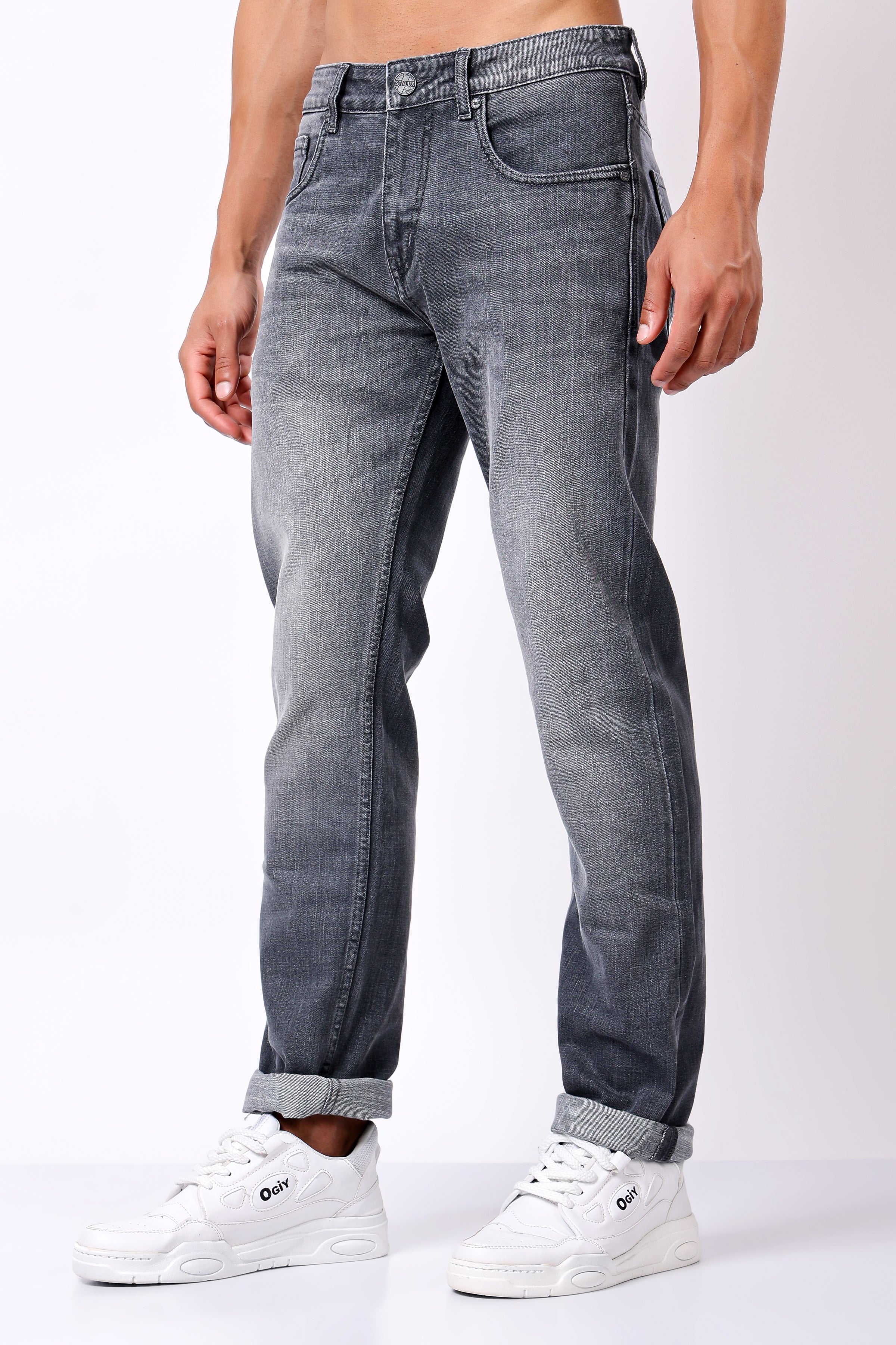 Stylox Comfort Fit Denim Jeans for Men - Stylox