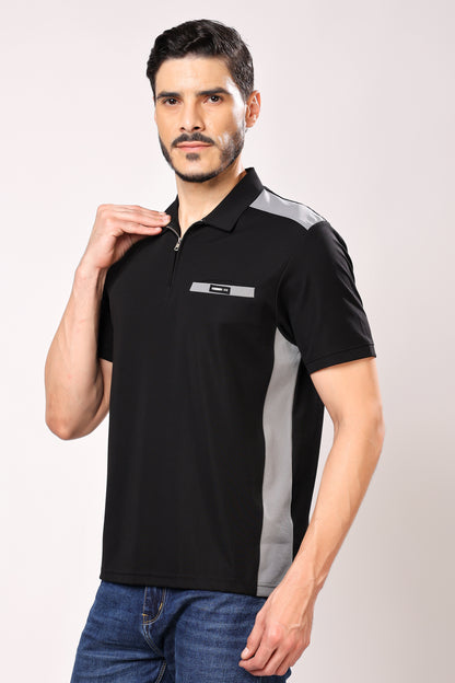 Stylox Polo Neck Casual T-Shirt For Men