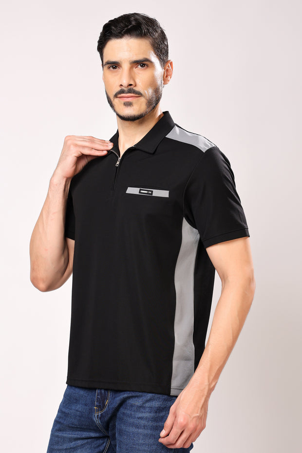 Stylox Polo Neck Casual T-Shirt For Men