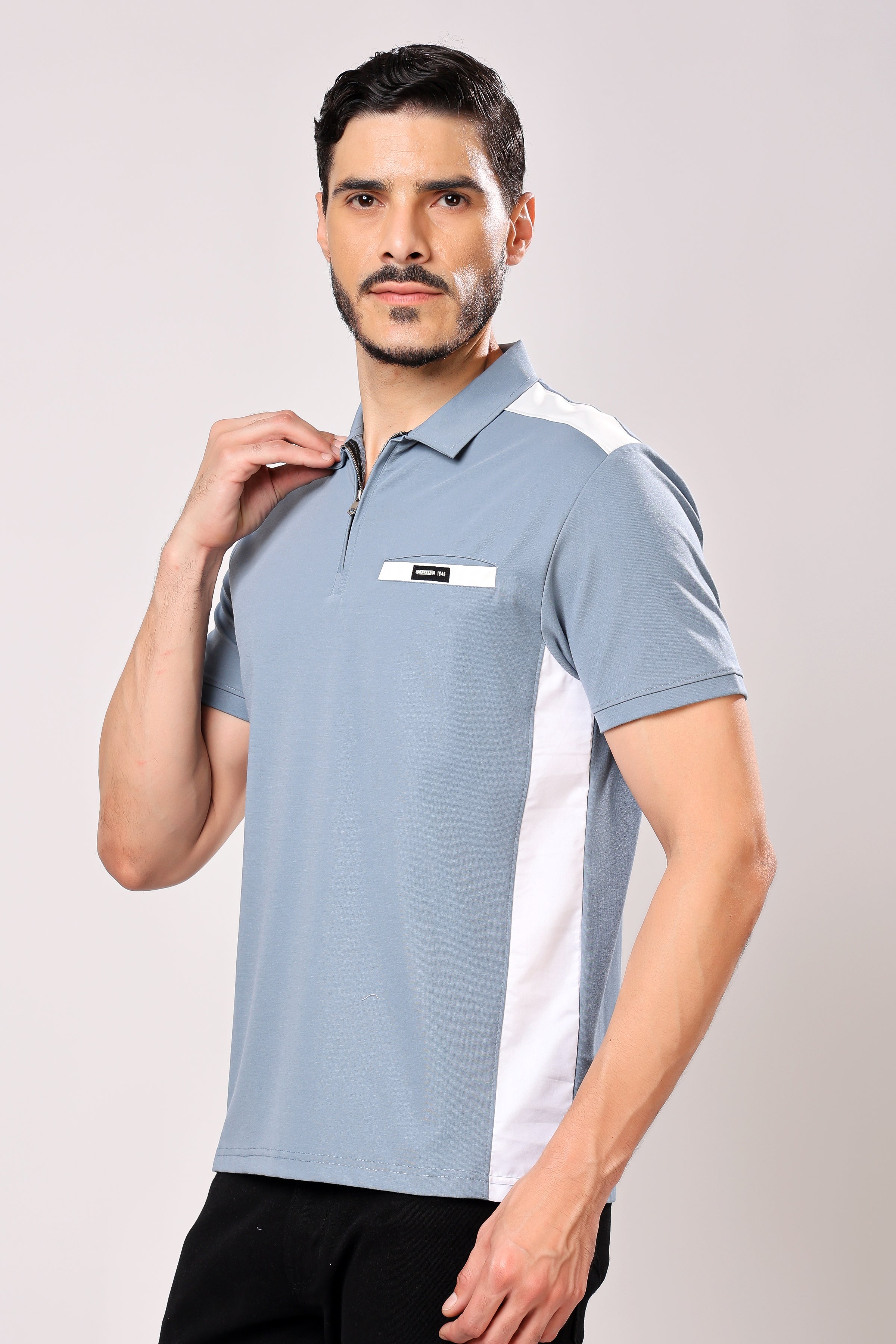 Stylox Polo Neck Casual T-Shirt For Men