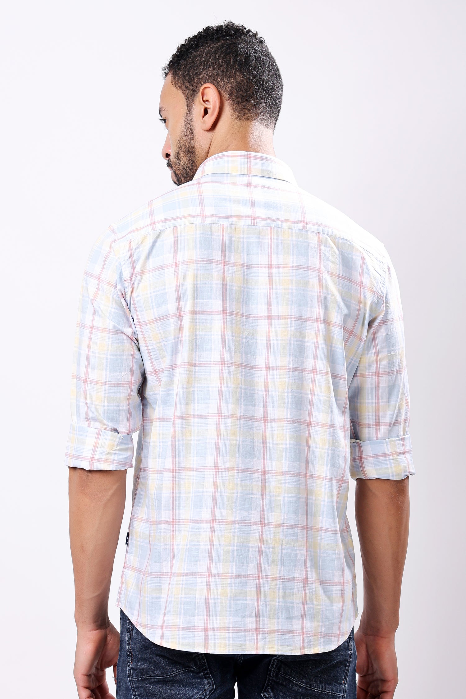 Stylox Men’s Full Sleeve Check Shirt – Regular Fit, Classic Pattern &amp; Comfortable Casual Wear