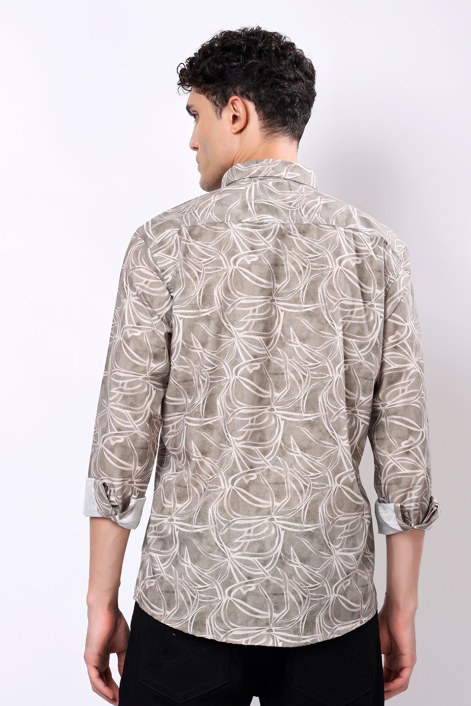 Stylox Printed Full Sleeve Casual Shirt