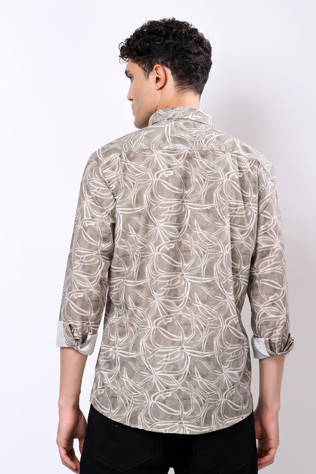 Stylox Printed Full Sleeve Casual Shirt