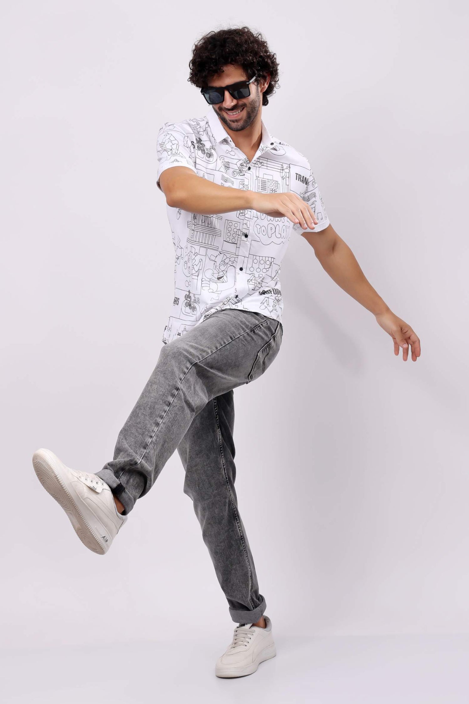 STYLOX OPEN SHIRT | Half Sleeves