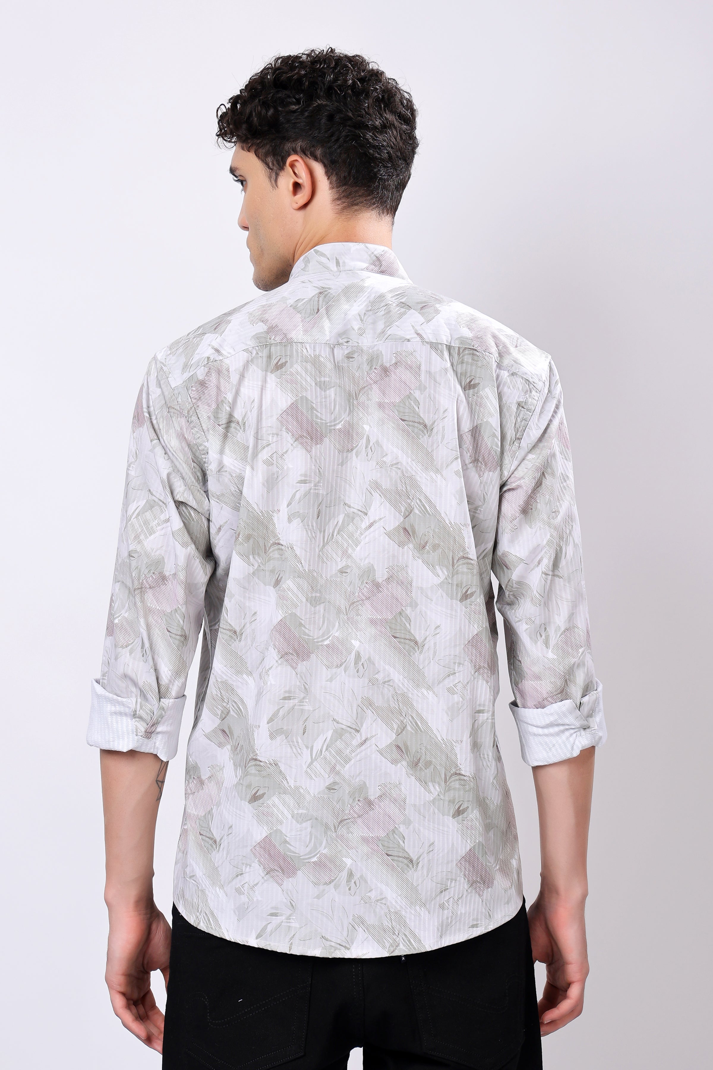 Stylox Full Sleeve Printed Casual Shirt For Men - Stylox