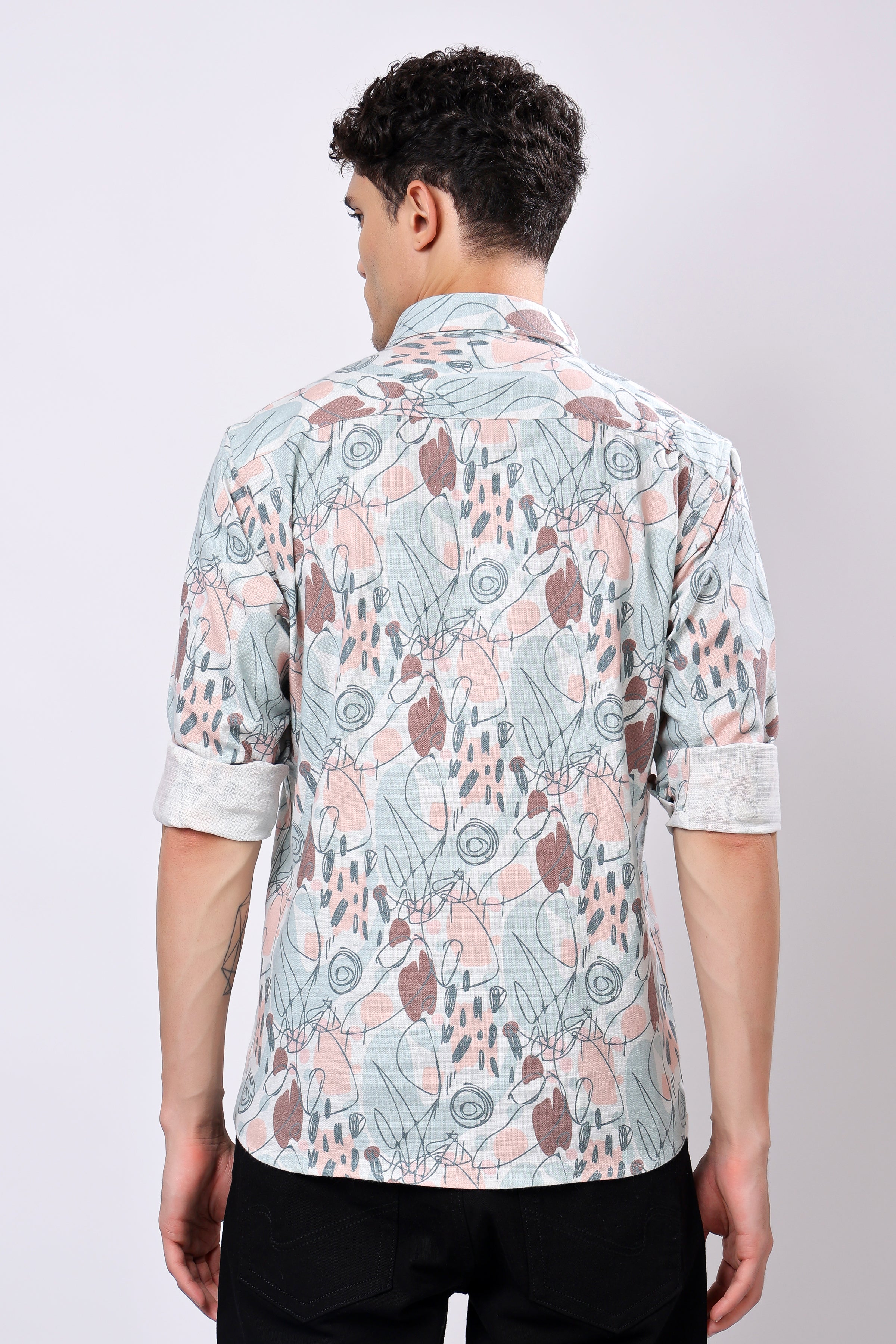 Stylox Printed Full Sleeve Shirt - Stylox