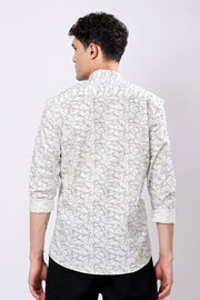 STYLOX FULL SLEEVE PRINTED CASUAL SHIRT