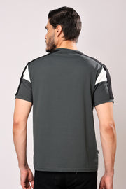 Stylox Men's Round Neck Casual Printed T-Shirt
