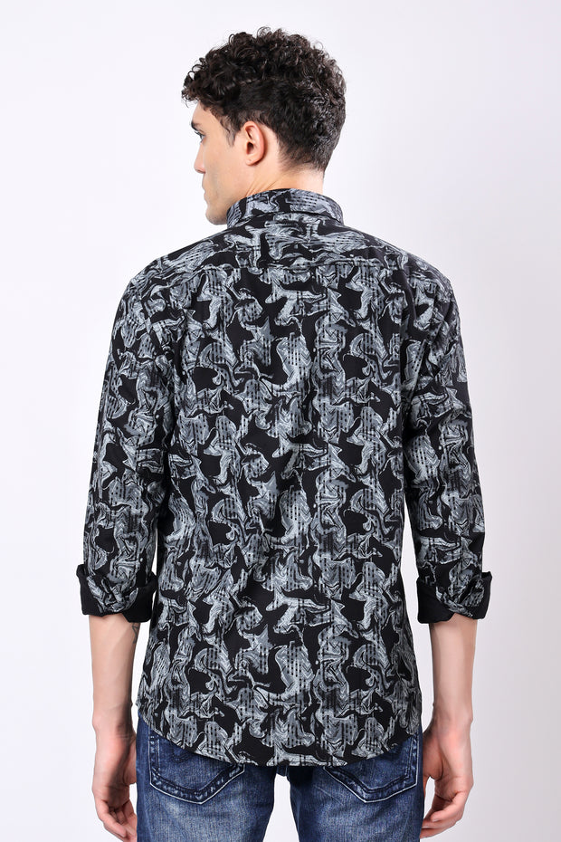 STYLOX Printed Full Sleeve Casual Shirt
