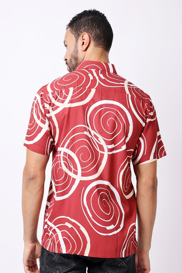 Stylox Half Sleeve Printed Casual Shirt
