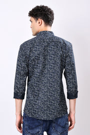 STYLOX FULL SLEEVE PRINTED CASUAL SHIRT