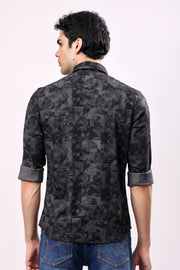 Stylox Mens Full Sleeve Print Shirt