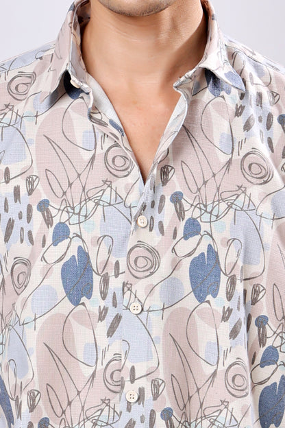 Stylox Printed Full Sleeve Shirt