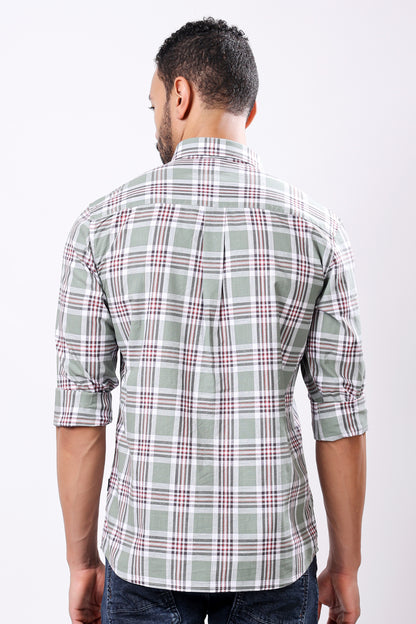 Stylox Full Sleeve Check Shirt
